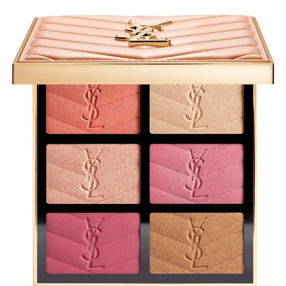 YSL Gold Oasis Blush Palette 6 shades limited edition 2025 new in box Xl pallet